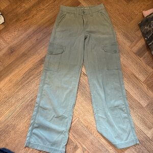 American Eagle Outfitters Green Straight Leg Jeans